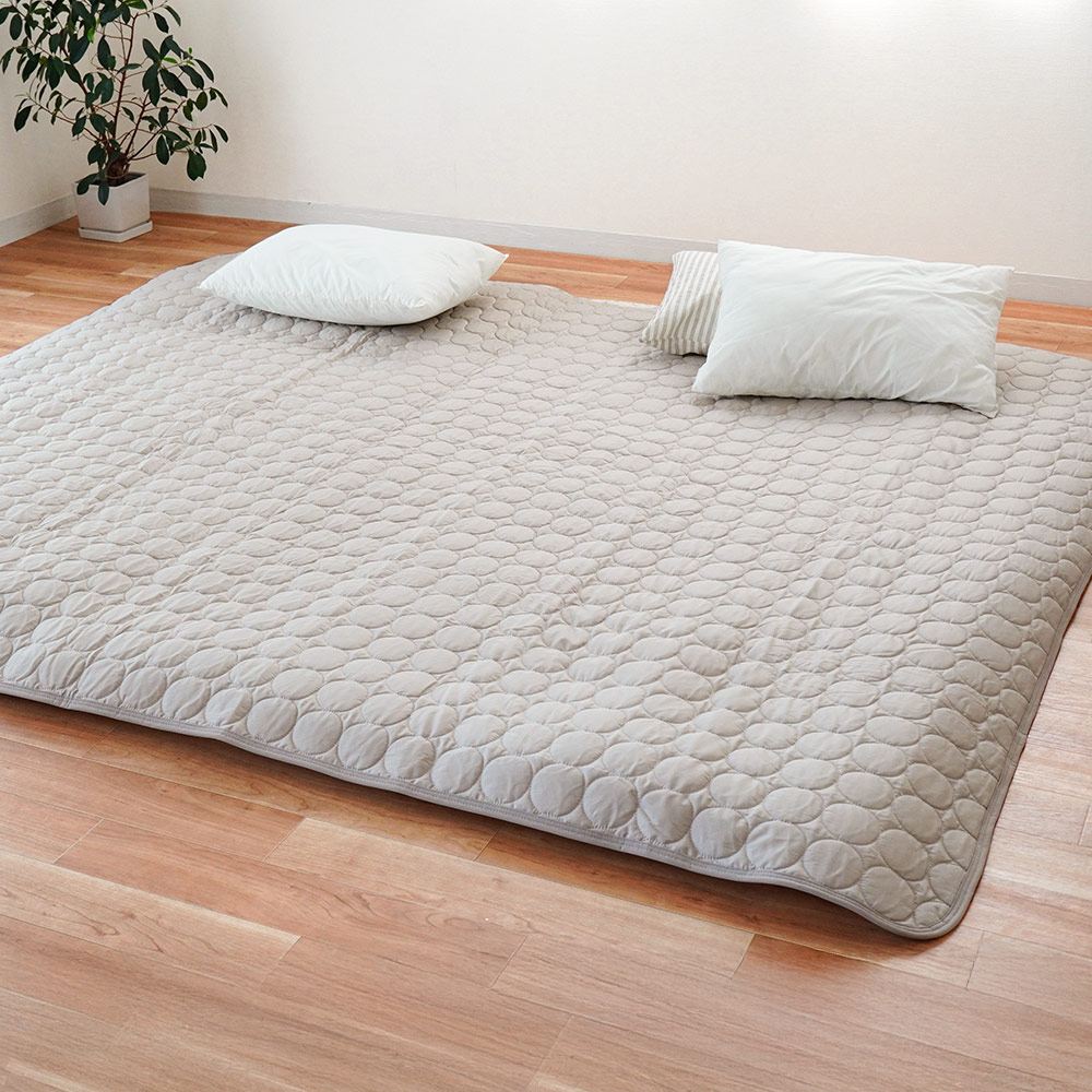 西川（nishikawa） 敷きパッド ファミリー 240×205cm 綿100％ 平織り