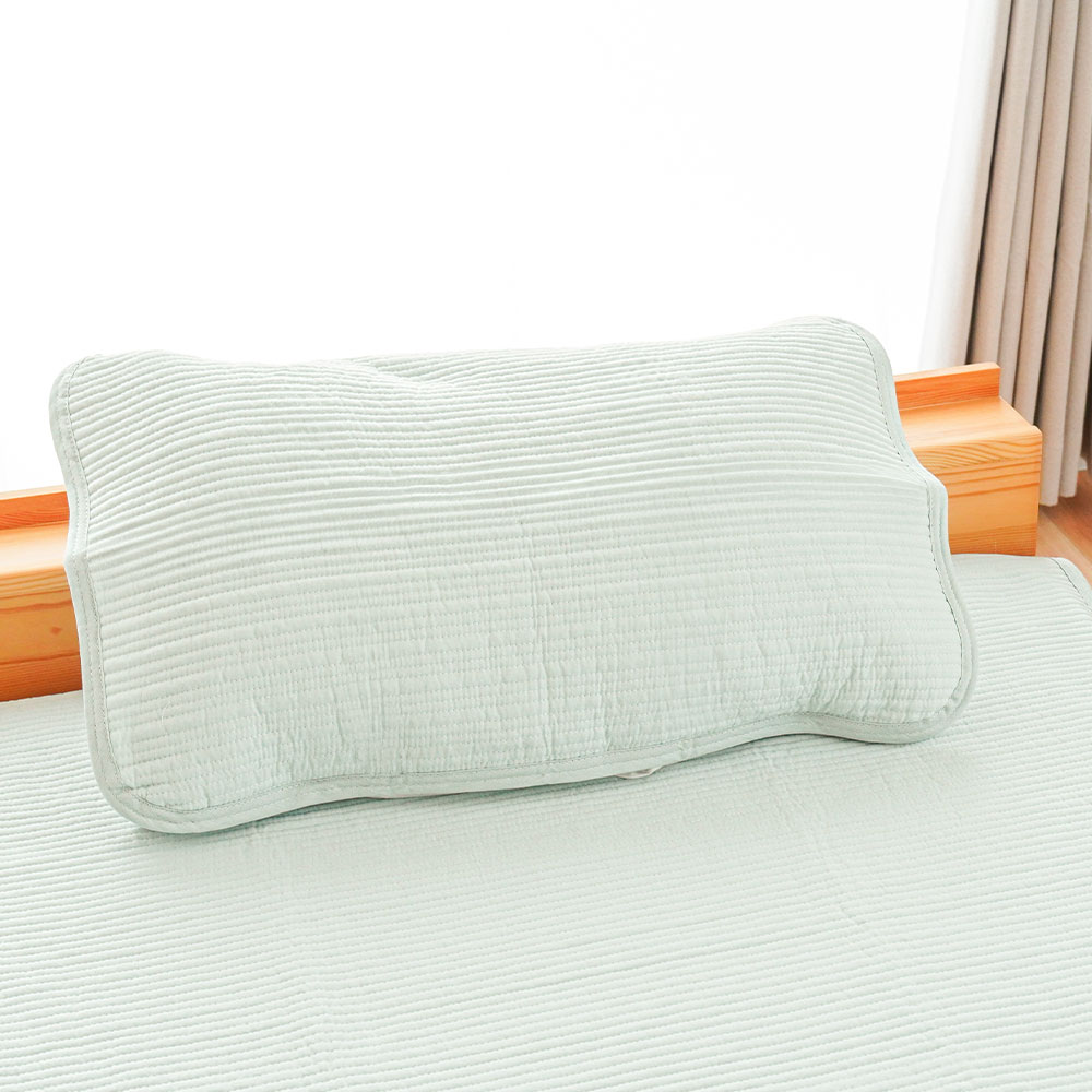 枕パッド 43×63cm 綿100％ ぽこぽこ水洗い生地 枕カバー 洗える ピローパッド ピロケース |  | 04