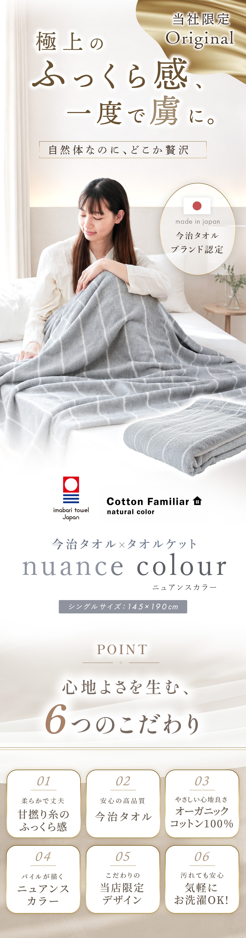 今治タオル（imabari towel） タオルケット 今治 シングル 2枚セット