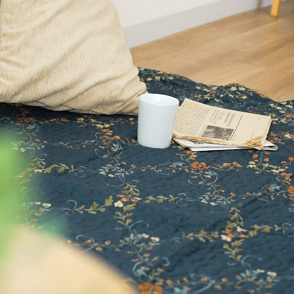 マルチカバー 正方形 190×190cm 洗える ソファーカバー キルト ベッドカバー ラグカバー カーペットカバー こたつカバー |  | 02