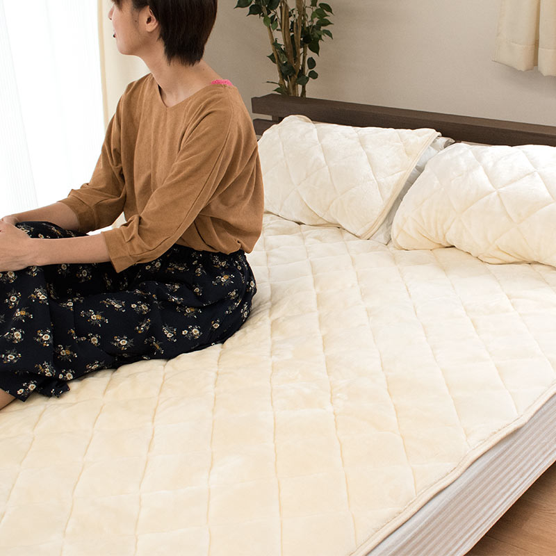 西川（nishikawa） 暖かい敷きパッド 冬 敷パッド セミダブル 冬用