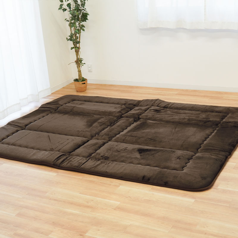 こたつ敷き布団 暖かいラグマット 厚手ラグ 長方形 3畳 190×260cm 日本