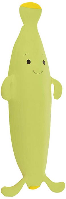【フワフワ】もぐっちバナナクッション MOGU（モグ） ビーズクッション もぐっちバナナ ぬいぐるみ抱き枕 本体