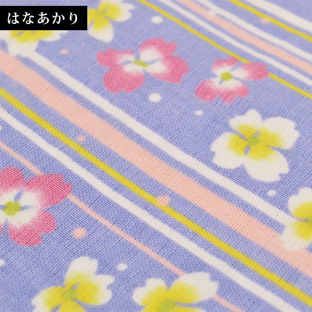 ガーゼハンカチ 日本製 和風柄 KIMONO STYLE やわらか表ガーゼ
