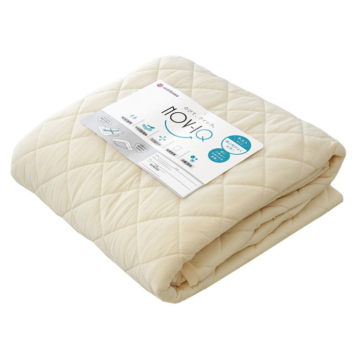 西川（nishikawa） パッド一体型ボックスシーツ キルトタイプ シングル