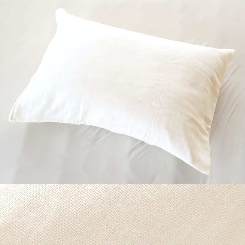 和晒 枕カバー 43×63cm用 日本製 綿100％ 和晒し 2重ガーゼ ピロー