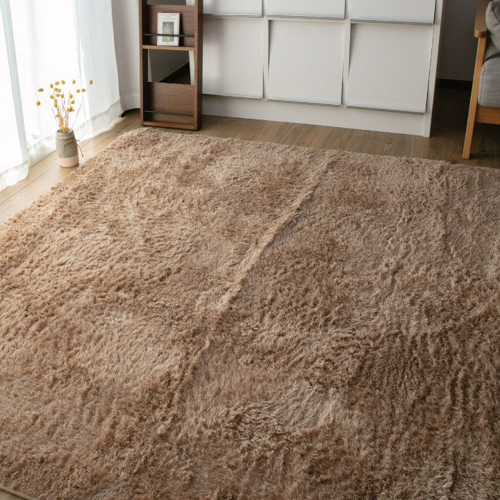 Colorsroom ラグ カーペット シャギーラグ 2畳 おしゃれ シャギー