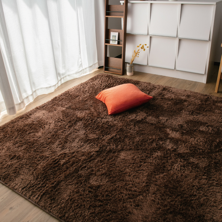 Colorsroom ラグ カーペット シャギーラグ 2畳 おしゃれ シャギー