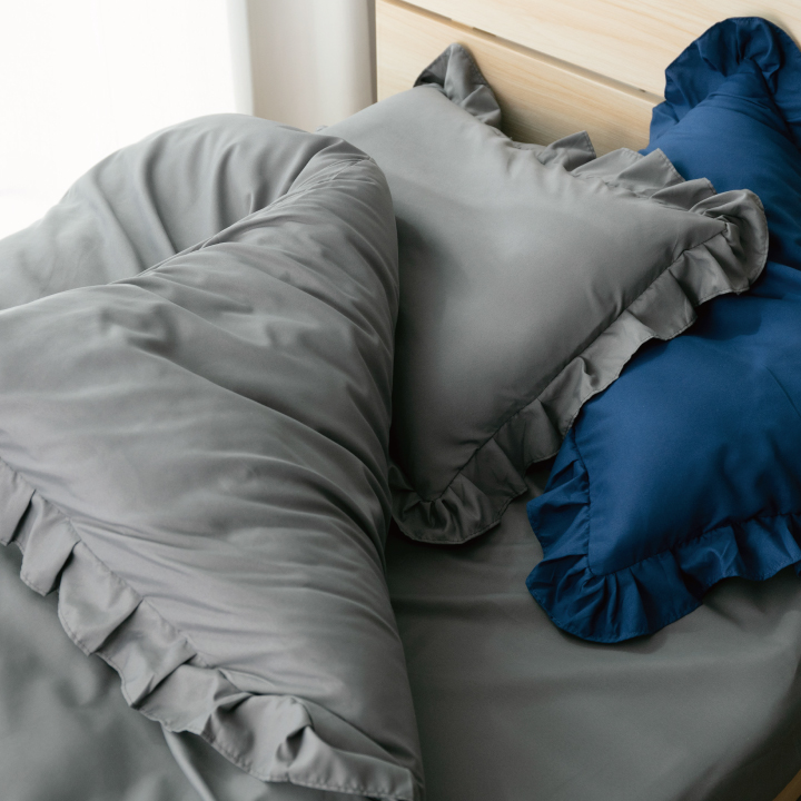 Colorsroom 布団カバー フリル カバー3点セット 4点セット シングル