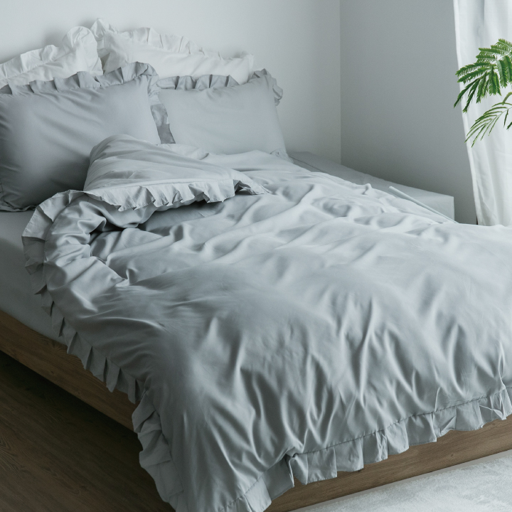 Colorsroom 布団カバー フリル カバー3点セット 4点セット シングル