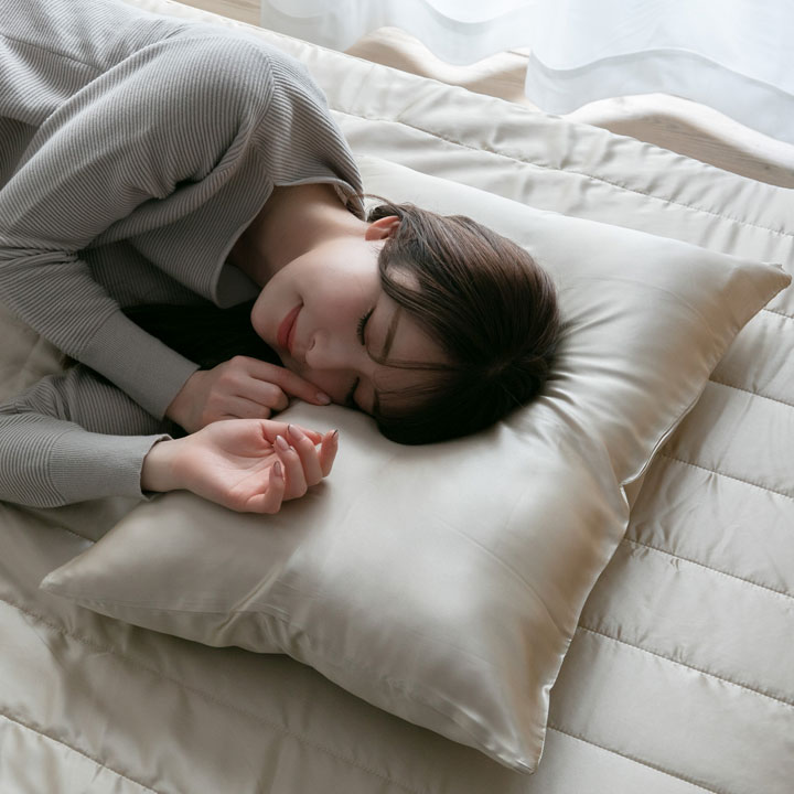 Colorsroom 枕カバー シルク 両面 シルク100% 43×63 43 63 絹 両面