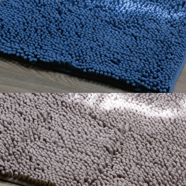 Colorsroom バスマット 速乾 2枚組 マイクロファイバー 35×50cm 足ふき