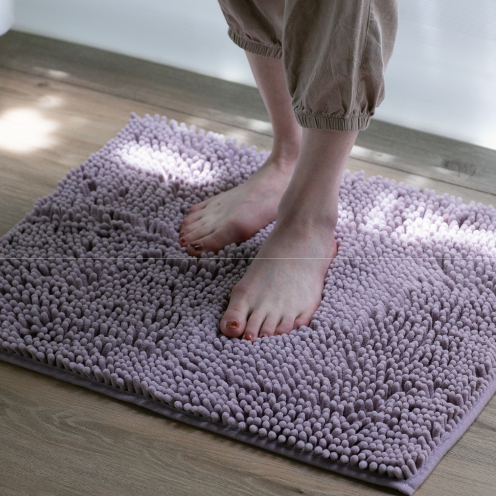 Colorsroom バスマット マイクロファイバー 45×60cm 足ふきマット お