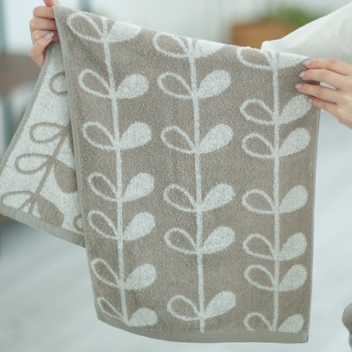 Colorsroom タオル 同色3枚セット フェイスタオル 34×84cm 北欧