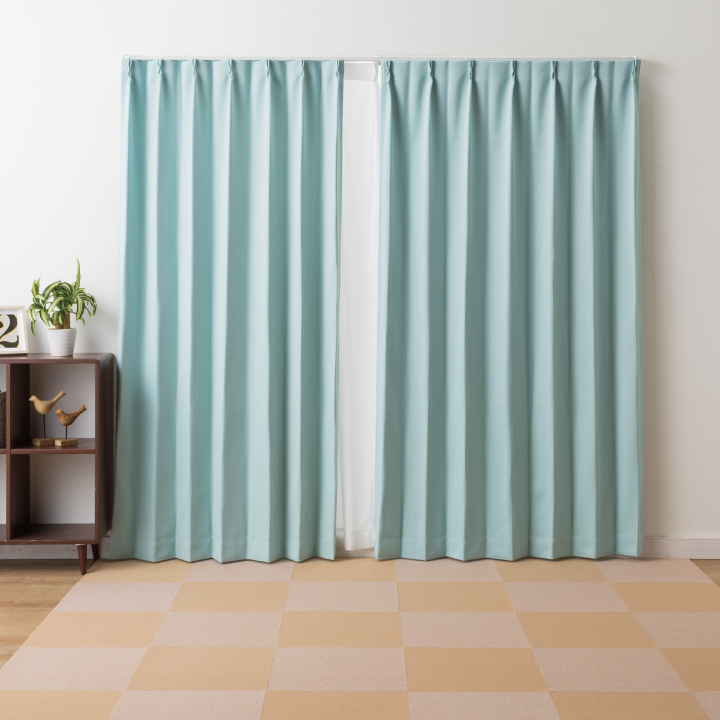 Colorsroom カーテン 2枚組 遮光 1級 パーソナルカラー 春 夏 秋 冬 遮