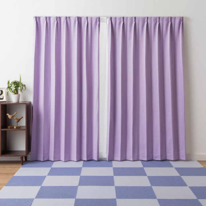 Colorsroom カーテン 2枚組 遮光 1級 パーソナルカラー 春 夏 秋 冬 遮