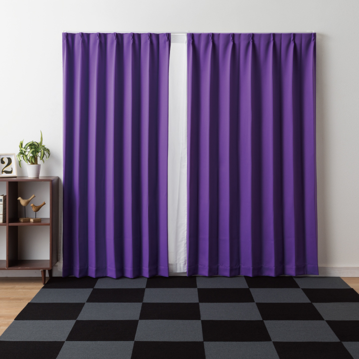 Colorsroom カーテン 2枚組 遮光 1級 パーソナルカラー 春 夏 秋 冬 遮