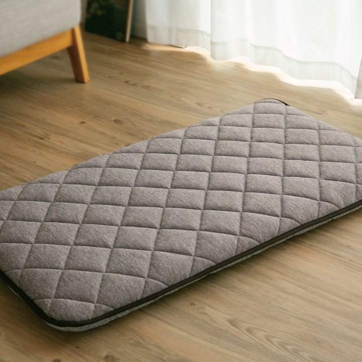L 新品 クッションマット 180cm アイボリー フロアマット レザー 座布団 Colorsroom 長座布団 68×180cm ロング ひんやり 冷感 ごろ寝マット