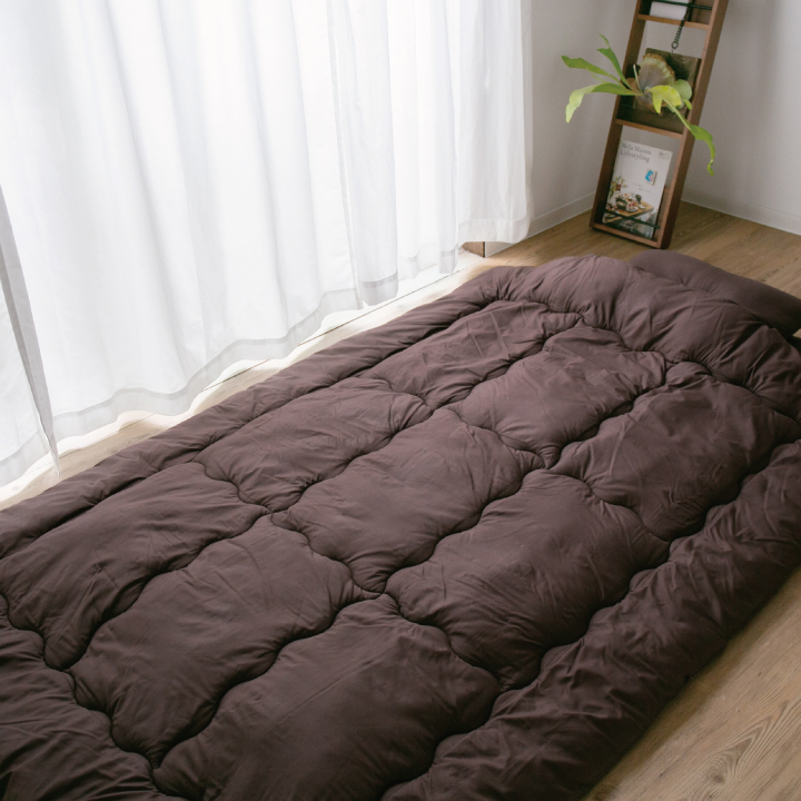 Colorsroom 布団セット シングル 4点 組布団 来客用 洗える 固綿入り