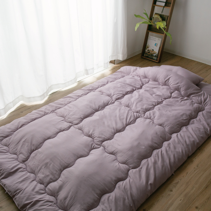 Colorsroom 布団セット シングル 4点 組布団 来客用 洗える 固綿入り