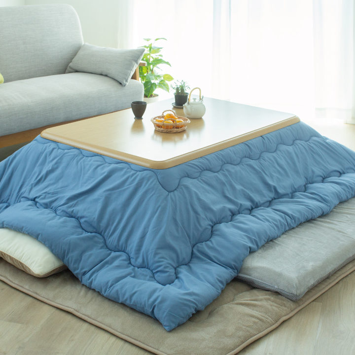 Colorsroom こたつ布団 ピーチスキン 長方形 こたつ掛け布団 あったか