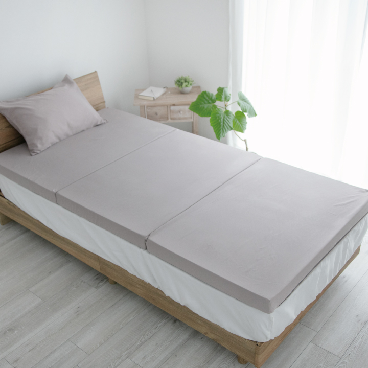 マットレス 高反発 三つ折り シングル 7cm厚 お昼寝マット ごろ寝マット 3つ折り 折りたたみ 腰痛 コンパクト 立てかけ ベッドマットレス | Colorsroom | 02