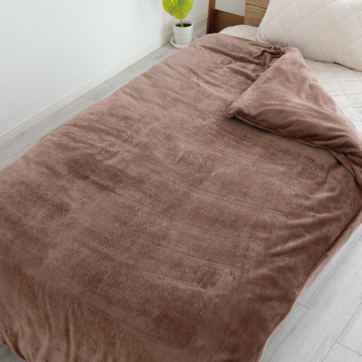 掛け布団カバー フランネル セミダブル フリースより暖かい あったか 毛布 にもなる2WAY仕様 掛布団カバー 掛カバー 掛けカバー カバー 布団 布団カバー 毛布 | Colorsroom | 05