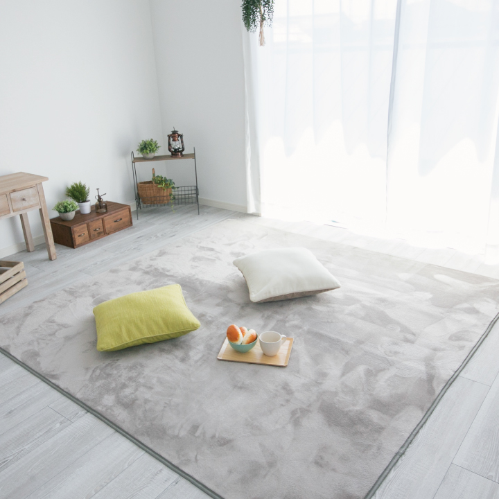 Colorsroom ラグ カーペット 洗える 4.5畳 おしゃれ オールシーズン