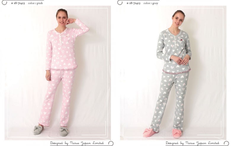 Narue（ナルエー） moon tan レディース パジャマ コットン接結