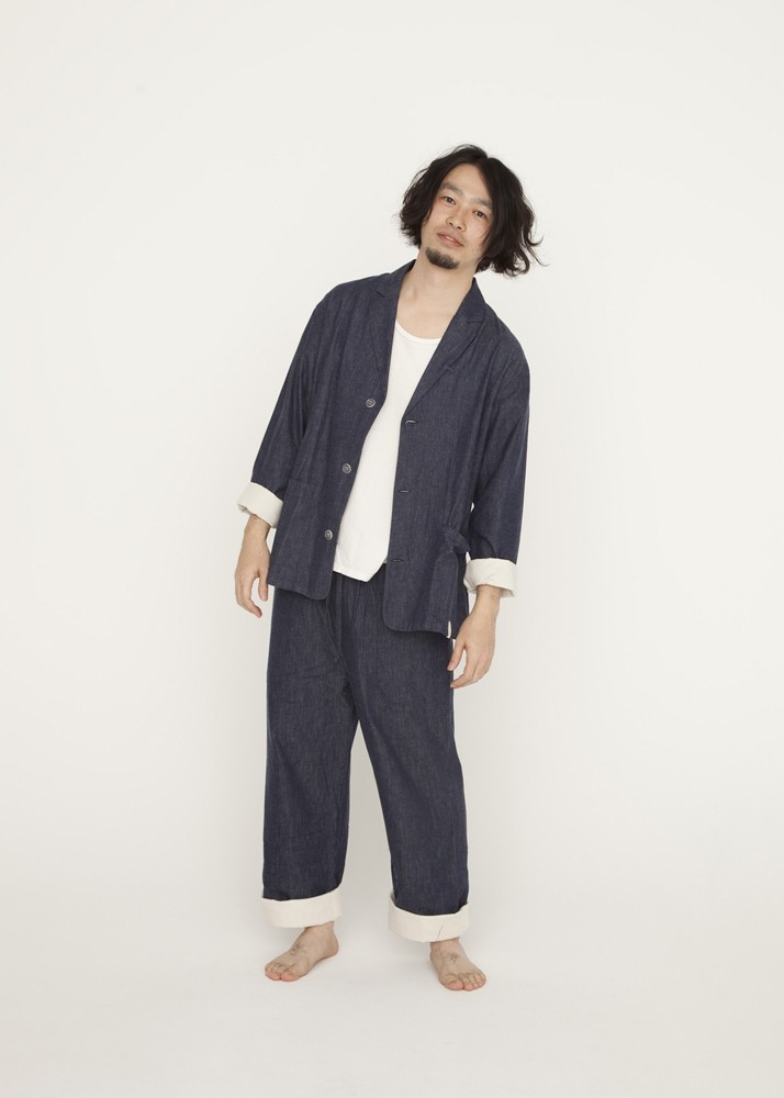 NOWHAW ノウハウ day pajama セットアップ デイ パジャマ denim デニム : day-pajama-denim : 布団とパジャマ  ふとんハウス - 通販 - Yahoo!ショッピング