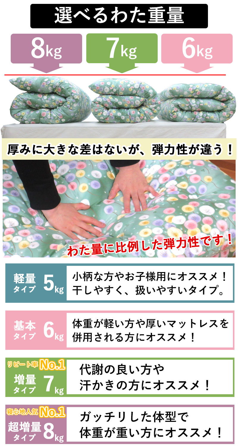 限定プレゼント 西川敷パッド 純綿100% 高級米綿 掛敷セット シングル