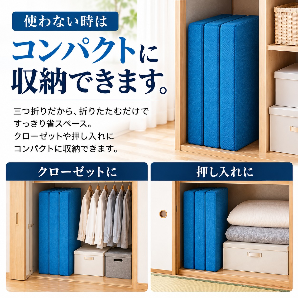 magniflex（マニフレックス） 三つ折りマットレス シングル メッシュ