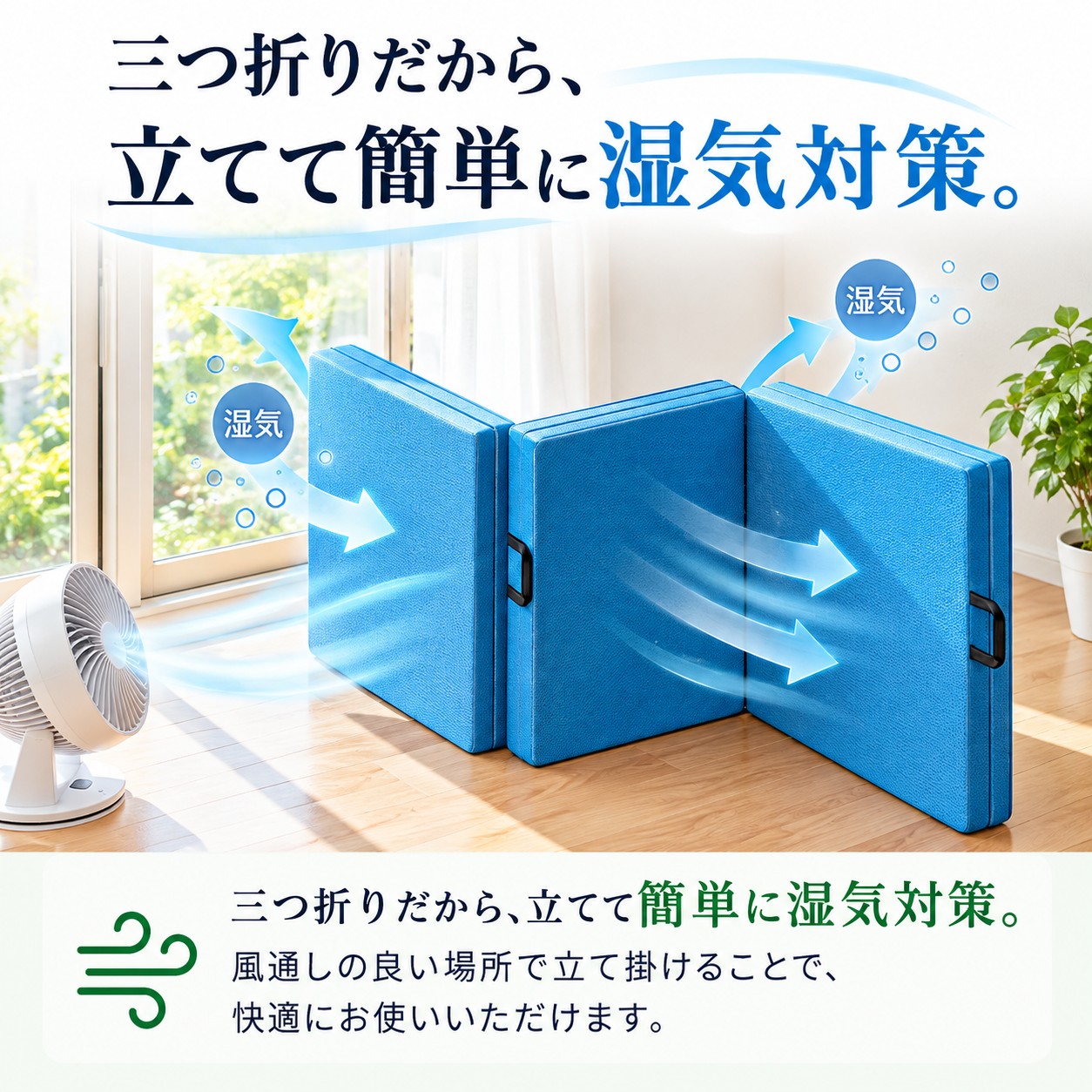 magniflex（マニフレックス） 三つ折りマットレス シングル メッシュ