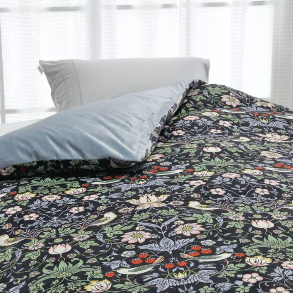 WILLIAM MORRIS GALLERY 掛け布団カバー シングル 温か 冬 防寒