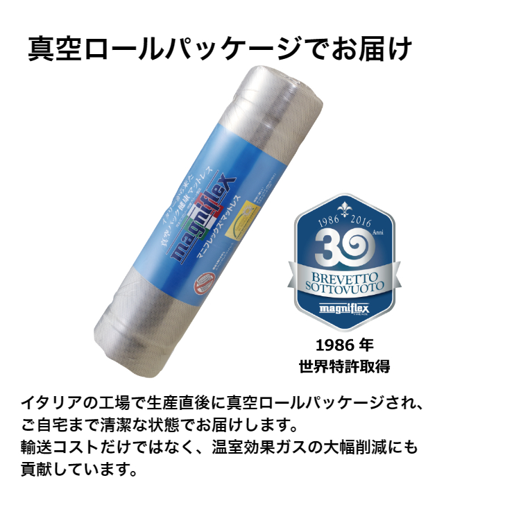magniflex（マニフレックス） マットレス ダブル オクラホマ 高反発