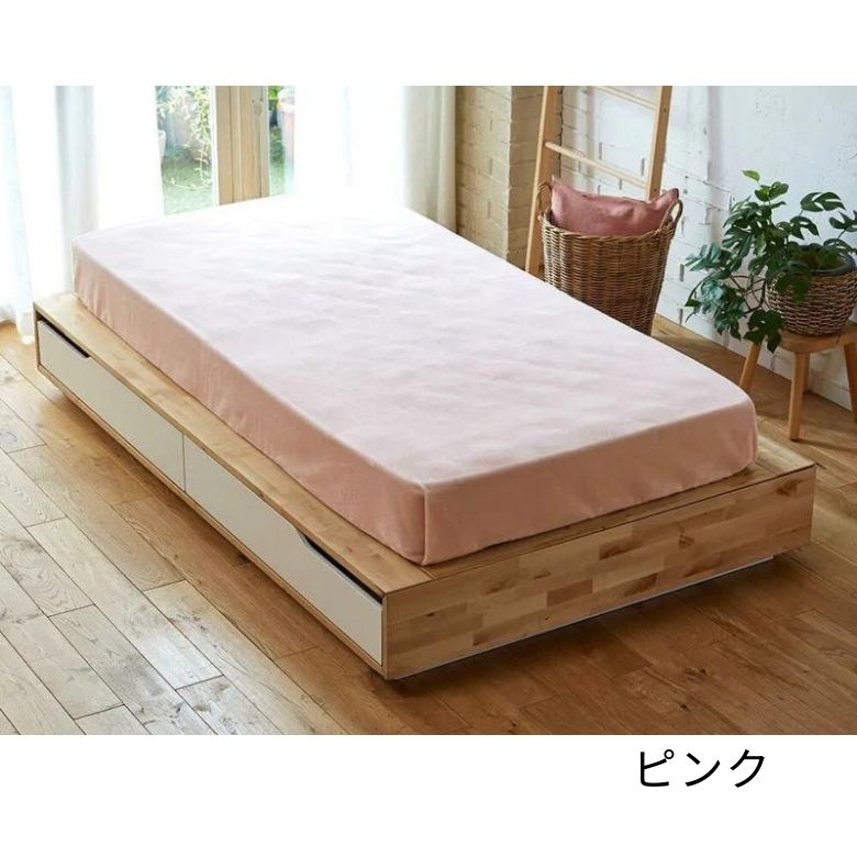送料無料!新品!あったか綿ボアダブルサイズ マットレスカバー日本製メーカー品 スヤラボ ボックスシーツ ダブル 綿ボア 冬用 あったか 日本製