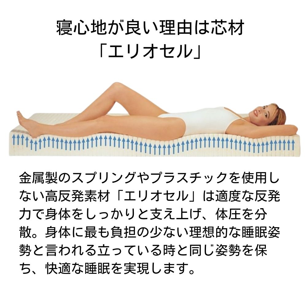 magniflex（マニフレックス） 敷布団 マットレス ダブル 三つ折り