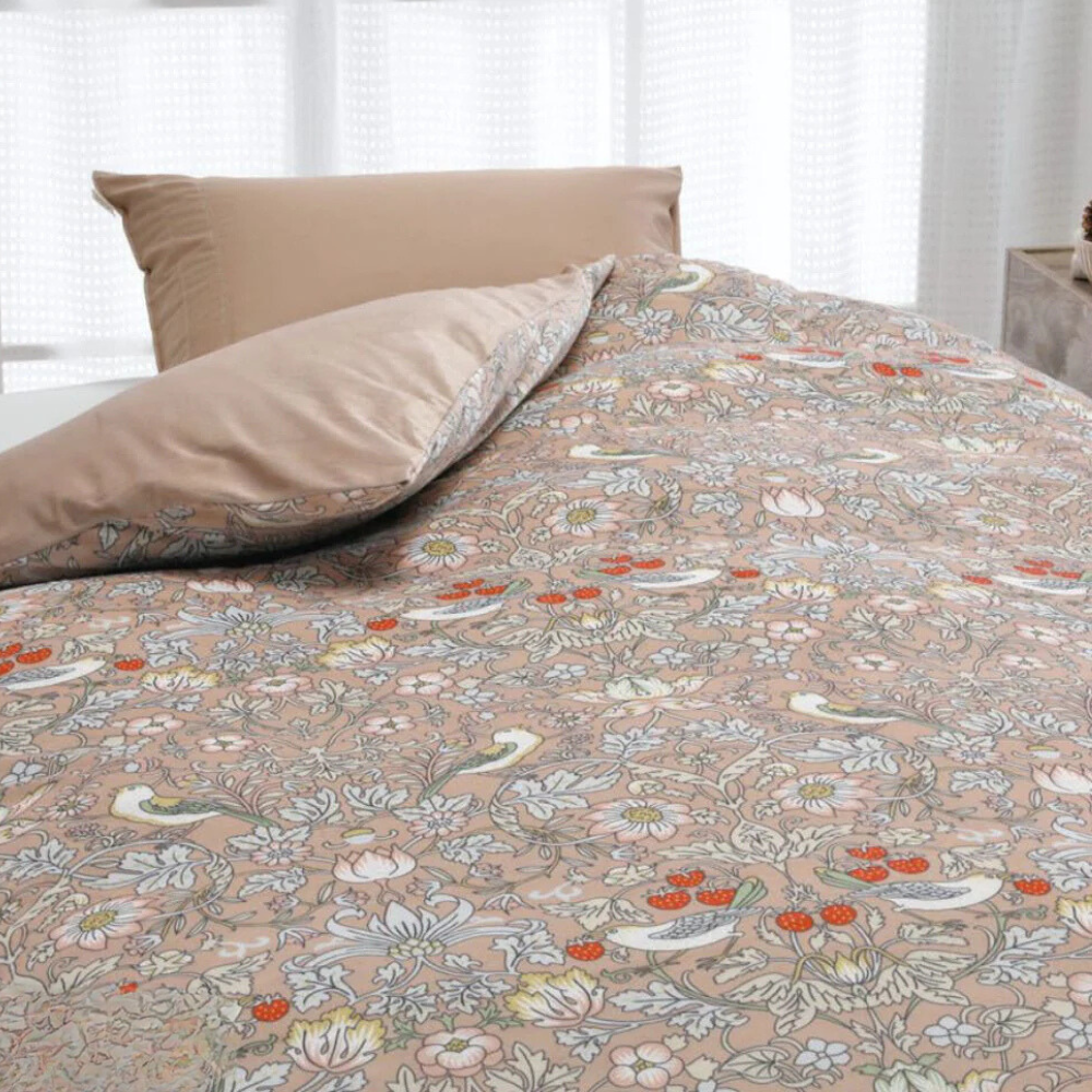 WILLIAM MORRIS GALLERY 掛け布団カバー シングル 温か 冬 防寒