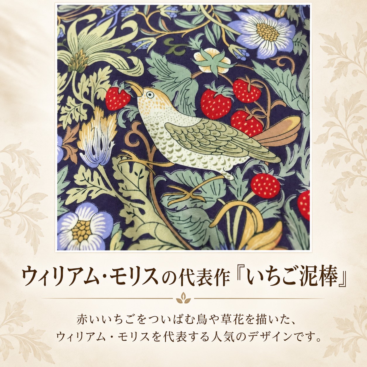WILLIAM MORRIS GALLERY 掛け布団カバー シングル 温か 冬 防寒