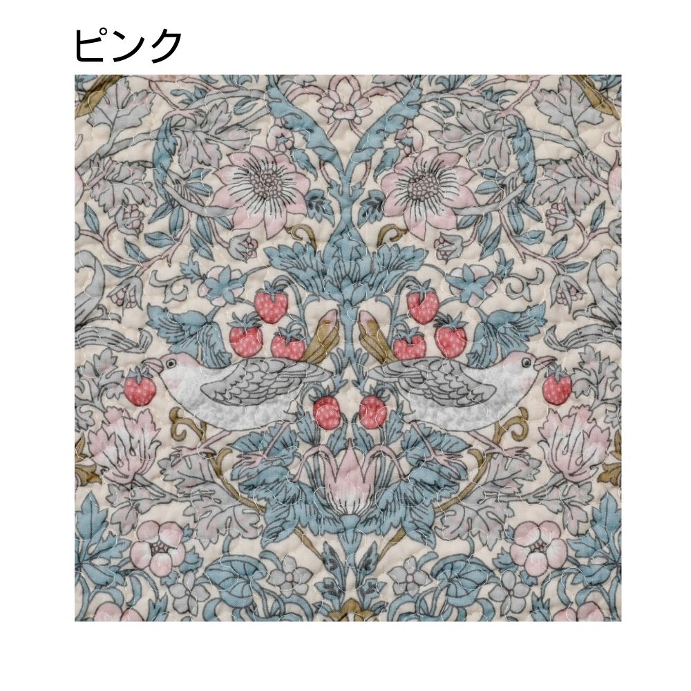 WILLIAM MORRIS GALLERY 枕カバー 枕パッド 63×43 綿 ウォッシュキルト