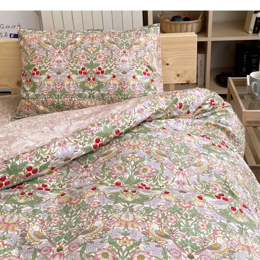 WILLIAM MORRIS GALLERY 掛け布団カバー セミダブル 日本製 綿100
