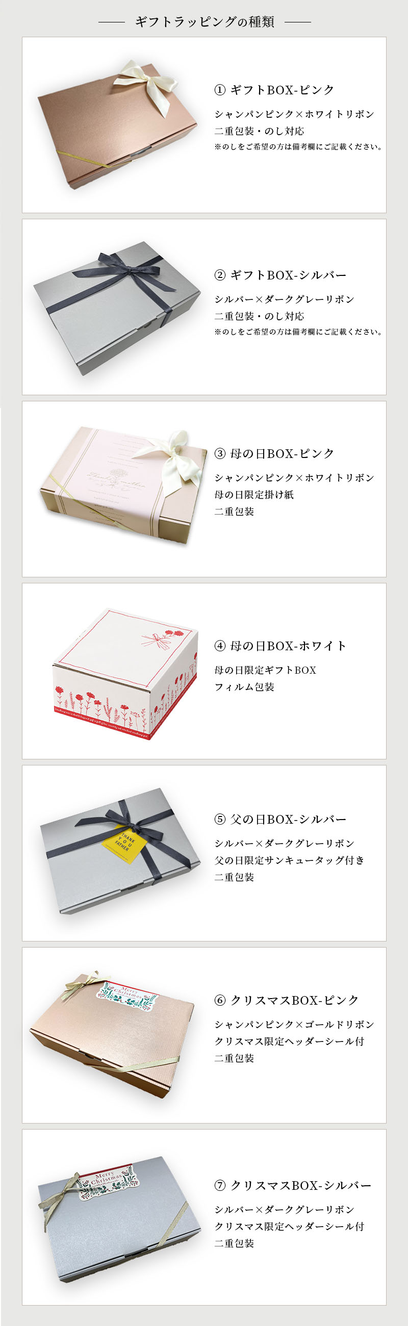 ラッピング 着る保湿 箱