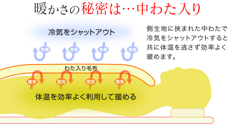 毛布 西川