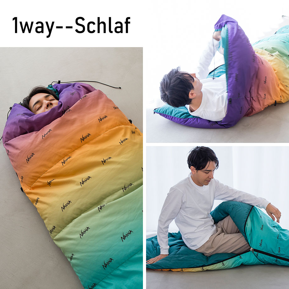 NANGA（ナンガ） シュラフ 寝袋 キャンプ用品 羽毛 ダウン 洗える 防災