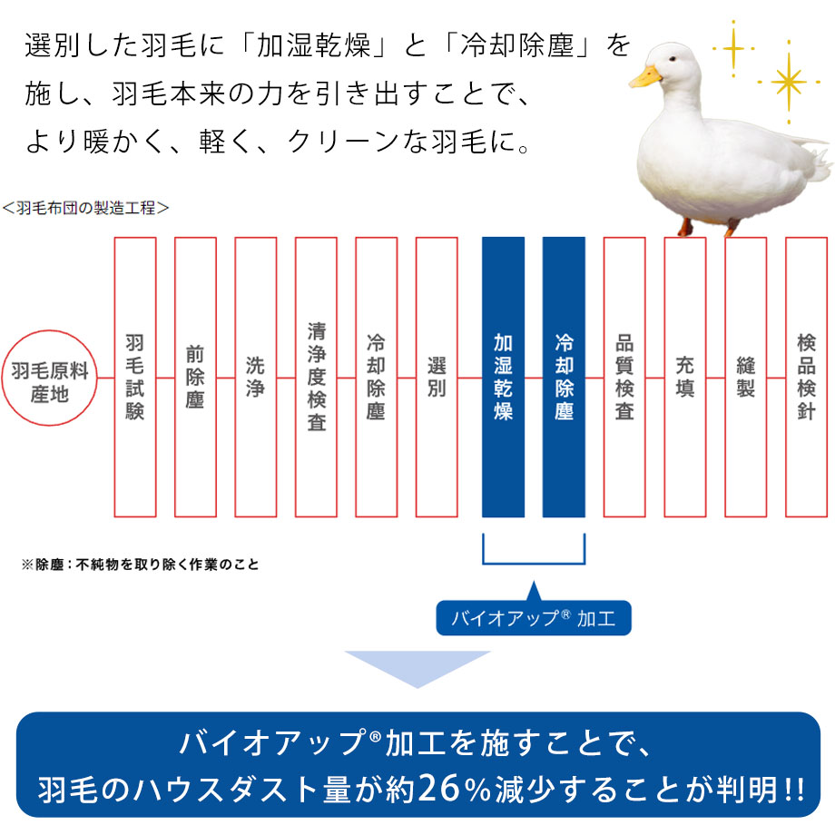 西川（nishikawa） 羽毛布団 シングル フランス産 ダック ダウン 93