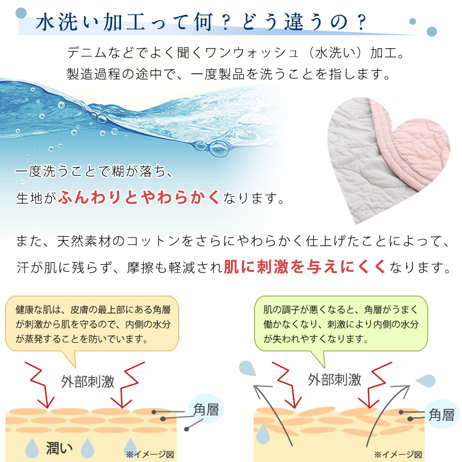 西川 敷きパッド シングル 綿100% 水洗い コットン 春 夏 秋 冬
