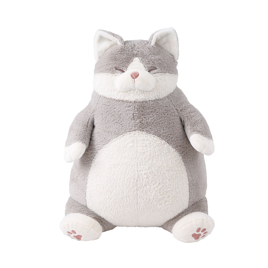 LivHeart ねこ肯定感 抱きまくら L ぬいぐるみ クッション 抱き