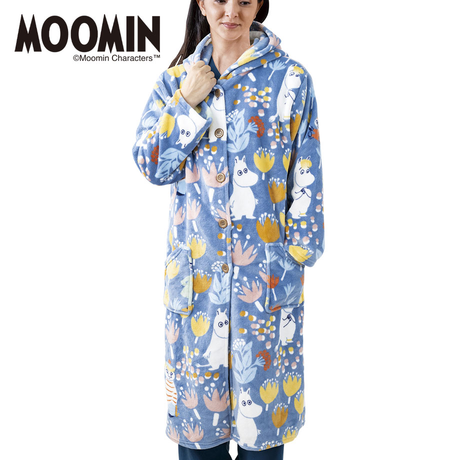 着る毛布 Moomin ムーミン グッズ ギフト プレゼント 暖かい あったか ルームウエア 北欧 ...