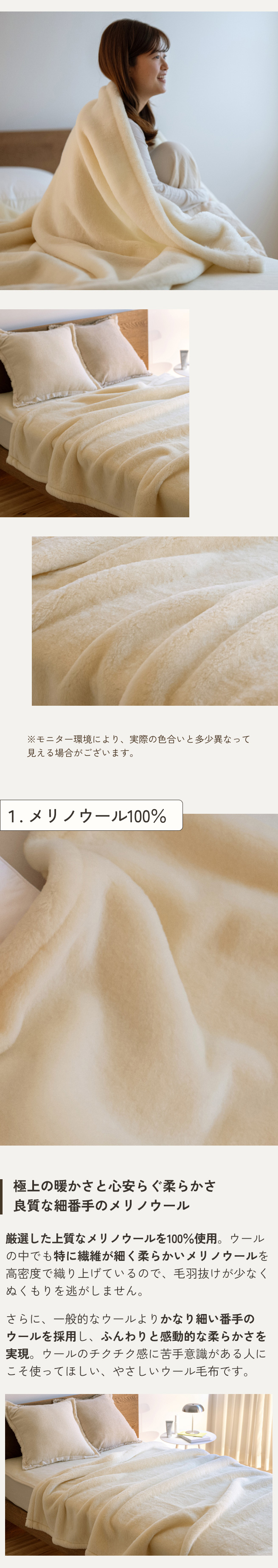 毛布 ウール セミダブル 日本製 泉大津 ウール100% 洗える メリノ