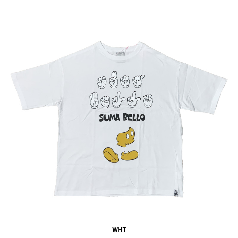 スージョ/SULLO Tシャツ/MOUSE HANDSIGN BIGTEE（1420301038）｜futsalshop-sal｜02